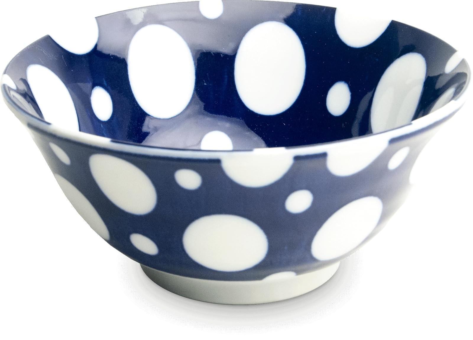 Japan-Bowls AsiATICA - Lot de 5 bols à ramen en porcelaine de 15 cm - Bols asiatiques de qualité supérieure pour riz, pâtes, tapas, udon, céréales - Set de bols à soupe avec designs japonais (Seigaiha