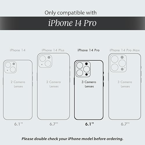 Miniatura 6 de Cocomii Funda cuadrada compatible con iPhone 14 Pro, lujosa, delgada, brillante, color sólido, neutros atemporales, fácil de sostener, antiarañazos,