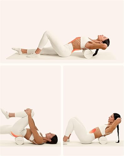 Miniatura 6 de BetterMe - Rodillo de espuma para recuperación muscular, rodillo de ejercicio de alta densidad para espalda y piernas, rodillo de masaje de tejido