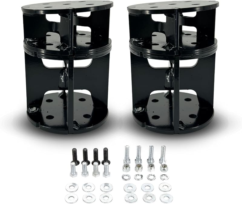 Espaçador angulado para bolsa de ar Torque para suspensão elevada – 15,24 cm, conjunto com 2