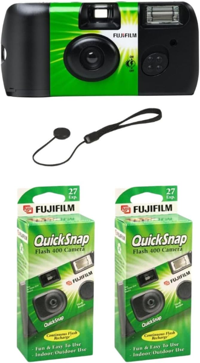 Fujifilm QuickSnap Flash 400 One-Time-Use (2 Pack)