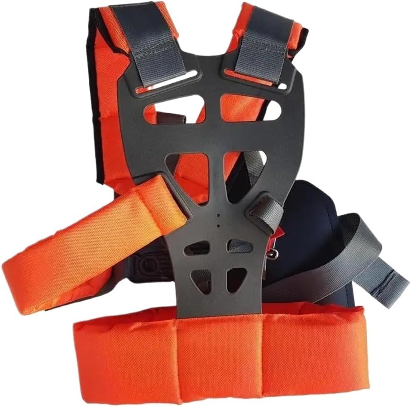 Adjustable Double Shoulder Lawn Mower Harness Strap, Universal Grass Trimmer Strap for Garden Yard Maintenance Tools