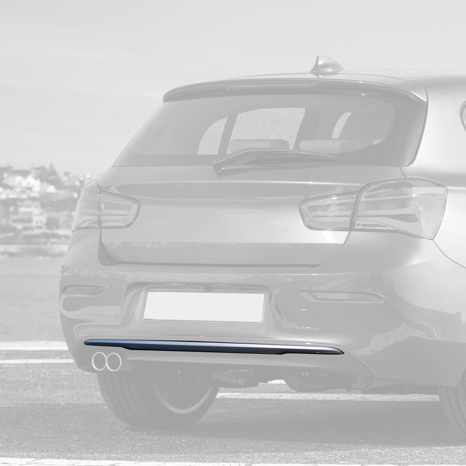 Chrom Zierleiste Für BMW 1er F20 F21 - Untere Heckstoßstange