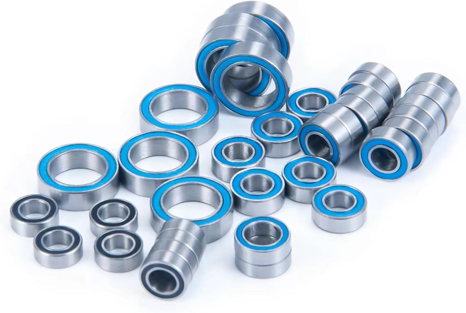 ラジコンカーベアリングパーツ E-Revo スラッシュ用 サミット用 ラリー用 4x4 1/16 36ピース ボールベアリングセット