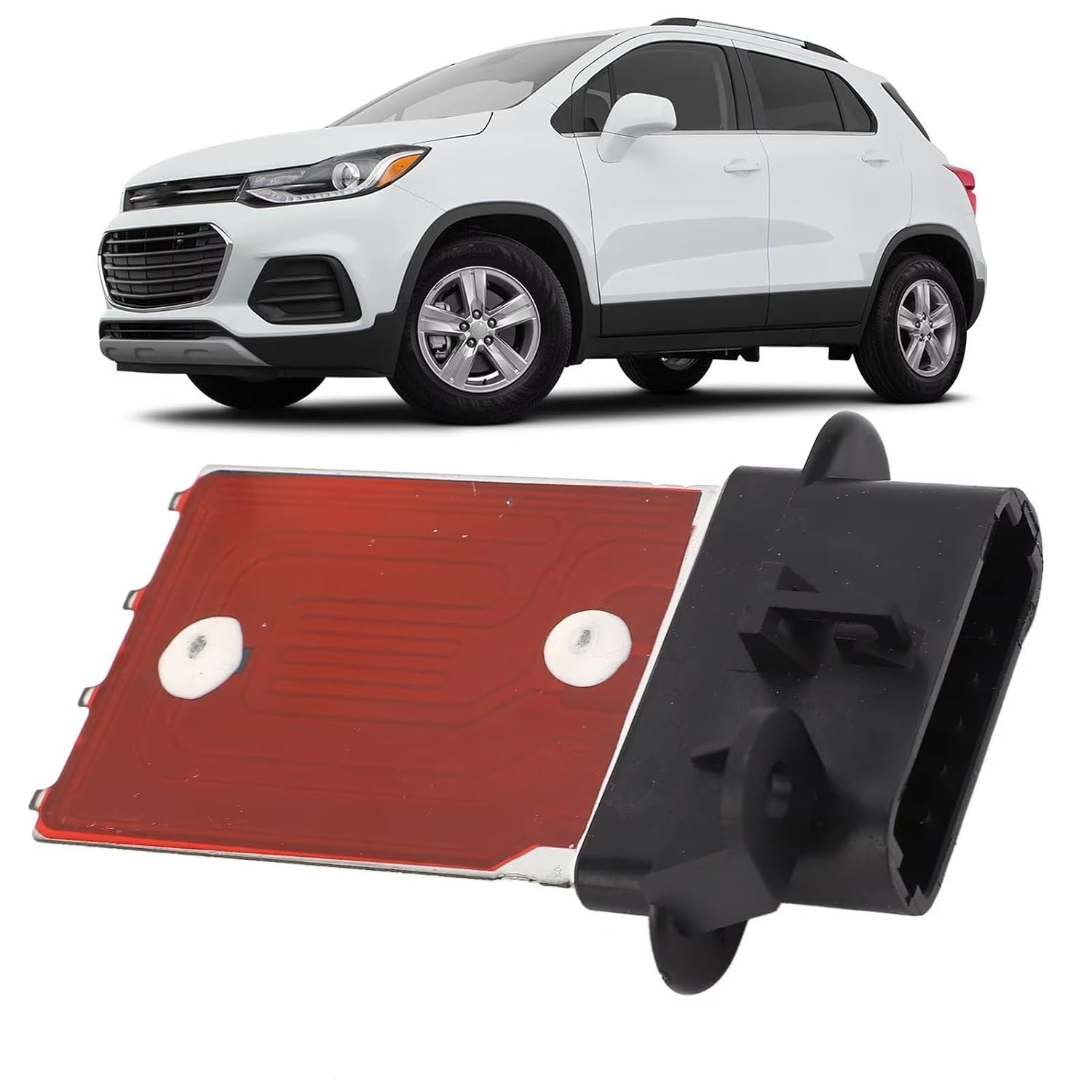 Heater Blower Fan Resistor Compatible with Chevy for Trax 2013-2018 2019 2020 Car HVAC Heater Blower Motor Resistor 94560526 95018066