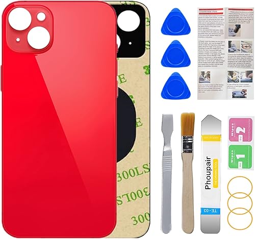 Miniatura 8 de Reemplazo de cristal trasero OEM compatible con iPhone 14 Plus de 6.7 pulgadas, todos los portadores con kit de reparación profesional e
