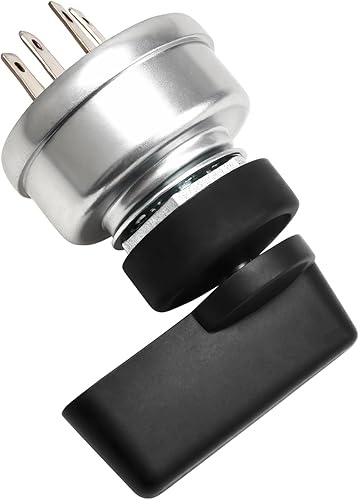 4 Position 4 Terminal Ignition Switch & Handle Compatible with Miller Welder Sta