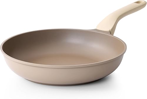 Miniatura 18 de PRICUSIS Sartén antiadherente, sartén de 8/10/12 pulgadas con mango que no se calienta, completamente recubierta, compatible con inducción y apta