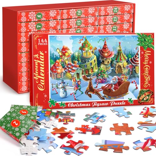 Weihnachtliches Puzzle