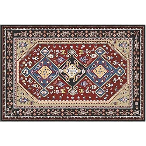 Matches21 - Felpudo persa multicolor antideslizante y lavable Cover