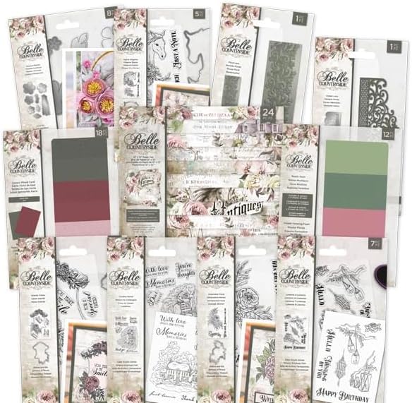 The Belle Countryside Scrapbooking Bundle 94 Piece Set