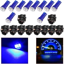 cciyu T5 Blue Instrument Dashboard Gauge Cluster Light 3-3014 SMD LED Wedge Lamp Bulbs Light T5 74 37 286 18 12v Instrument Light - coolthings.us