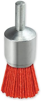 IVY Classic 39200 1" Nylon Abrasive End Brush, 1/4" Shank, 1/Card