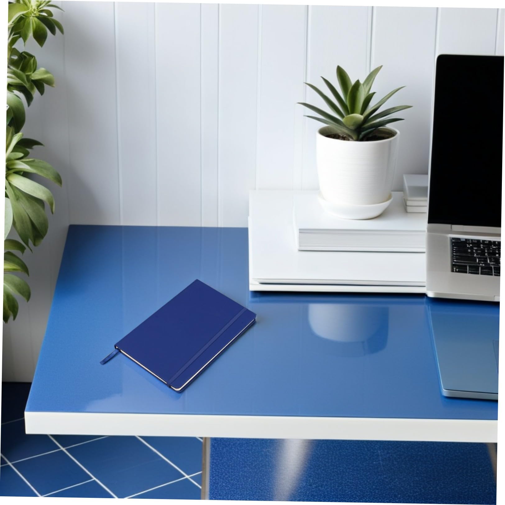 Set da 7 Quaderni Tascabili A6 con Righe, Copertina in Pu e Chiusura Elastica, Blocco Note Portatile per Appunti Scuola e Riunioni, Carta di Qualità per Prevenire Sbavature
