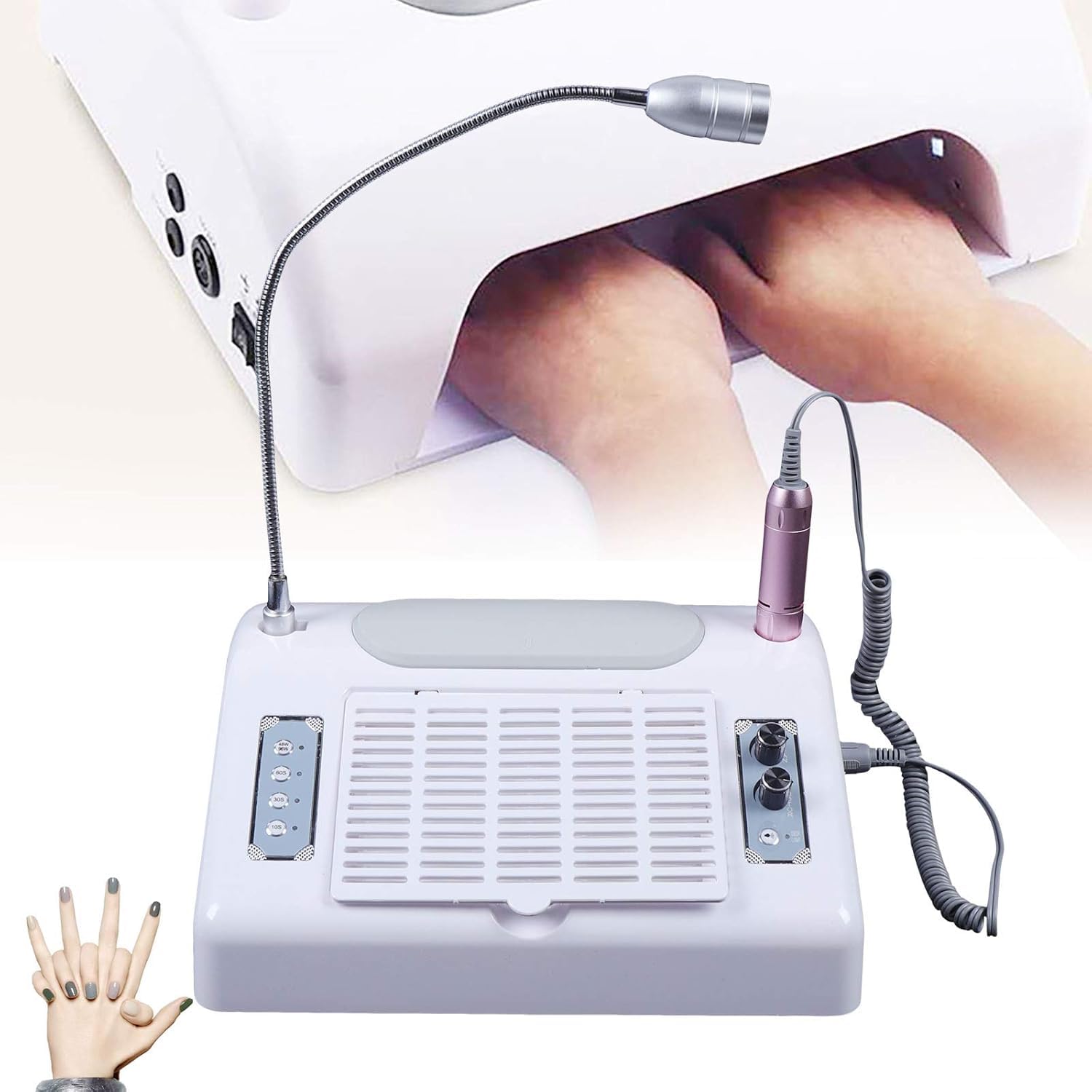 Amazon.co.jp: プロ仕様の96w Ledネイルランプと30000rpm電動