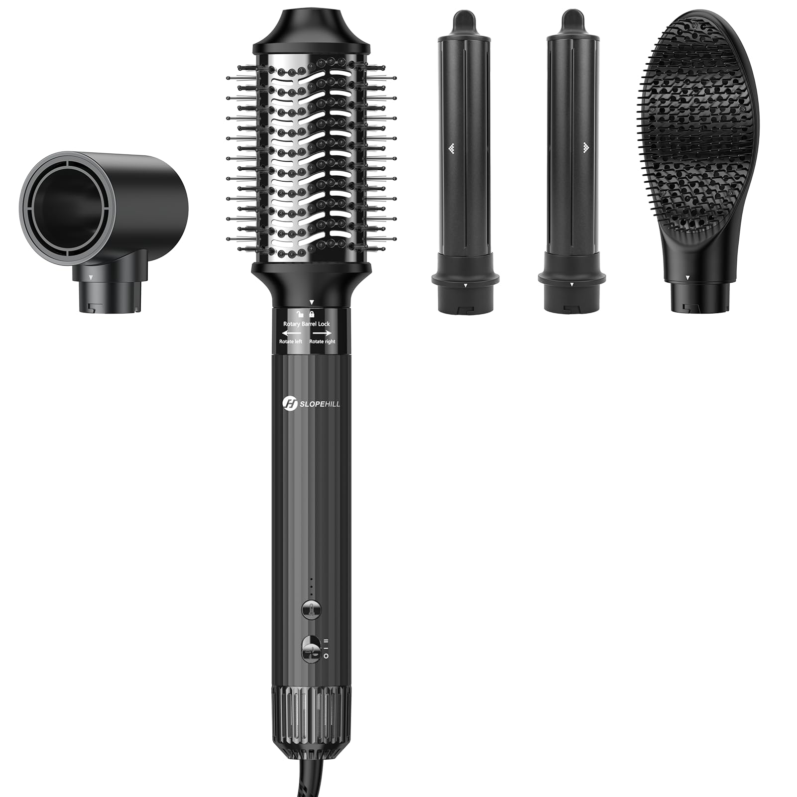Amazon.com : Slopehill Black Hair Dryer Brush High Speed