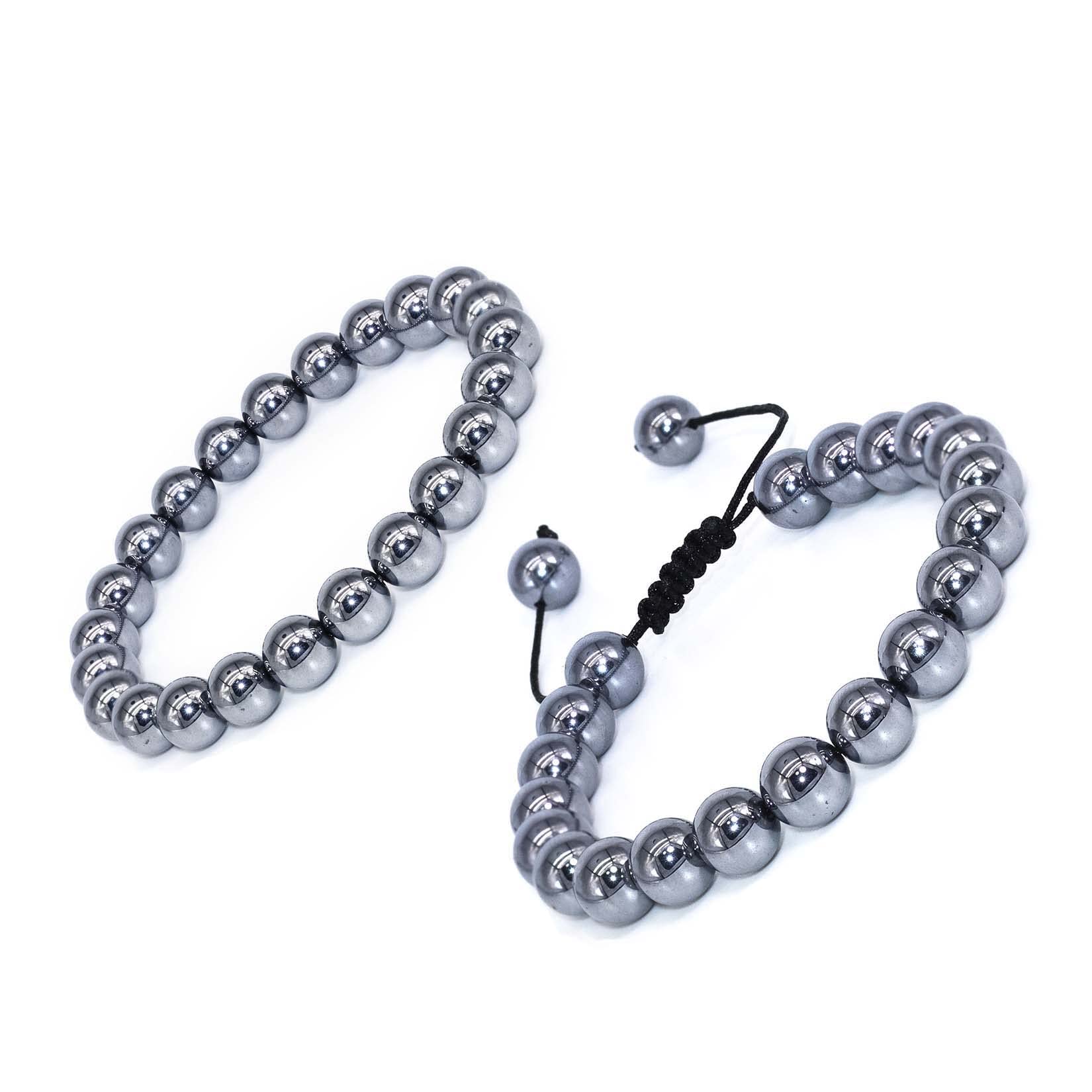 DAZCOLO Silver Hematite Bracelets