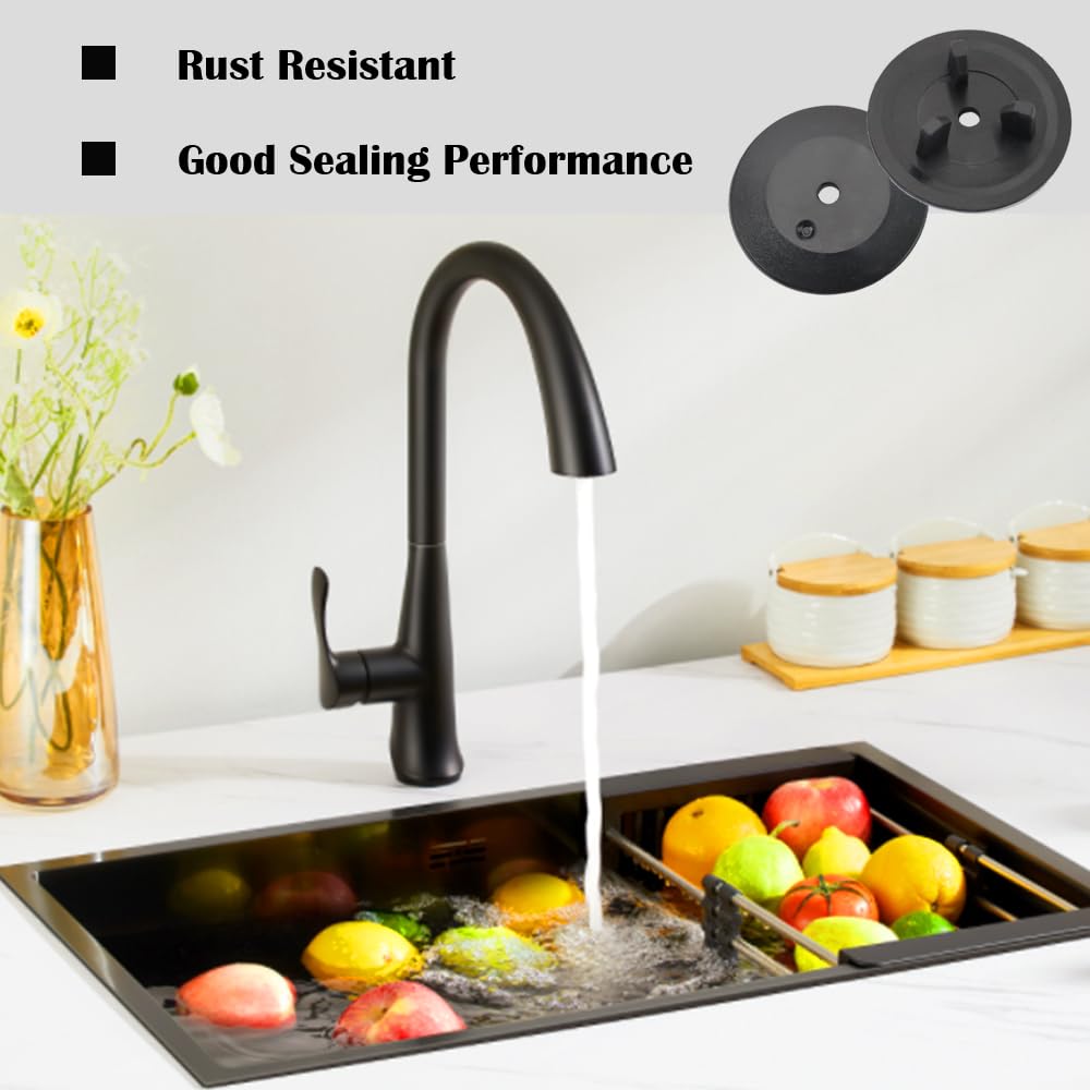 4 PCS Sink Sealing Rubber Gasket 55mm Sink Plug Rubber Seal Replaceable Sink Stopper Gasket Seal Kitchen Sink Accessories for Strainer Basket Sealing - Image 4