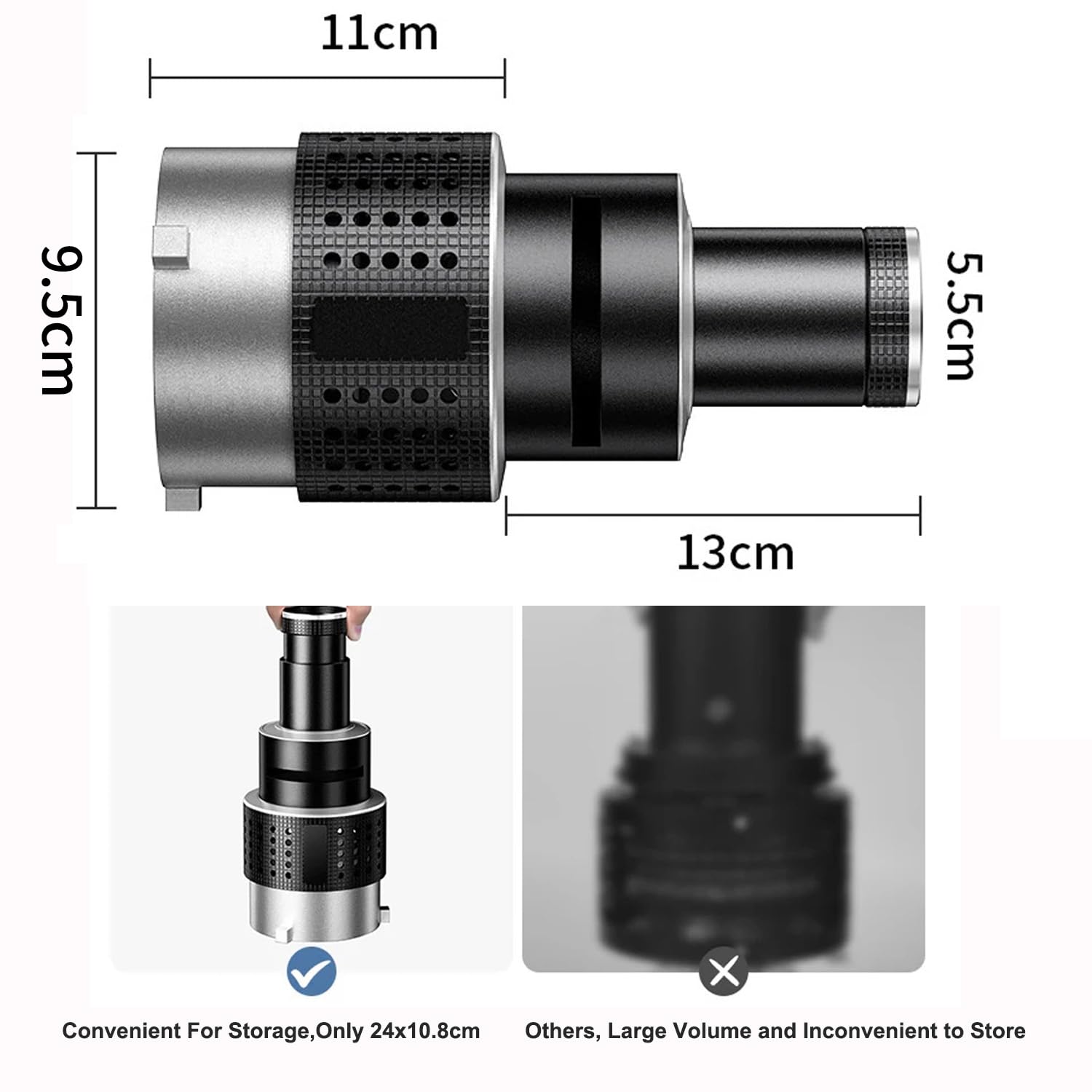 Optical Snoot Bowens Mount Projektor Flash Snoot Konische Linse mit optischer Linse Verschiedene Gobos für Aputure 100DS 100XS 200XS 200DS 300C 300DII 300X