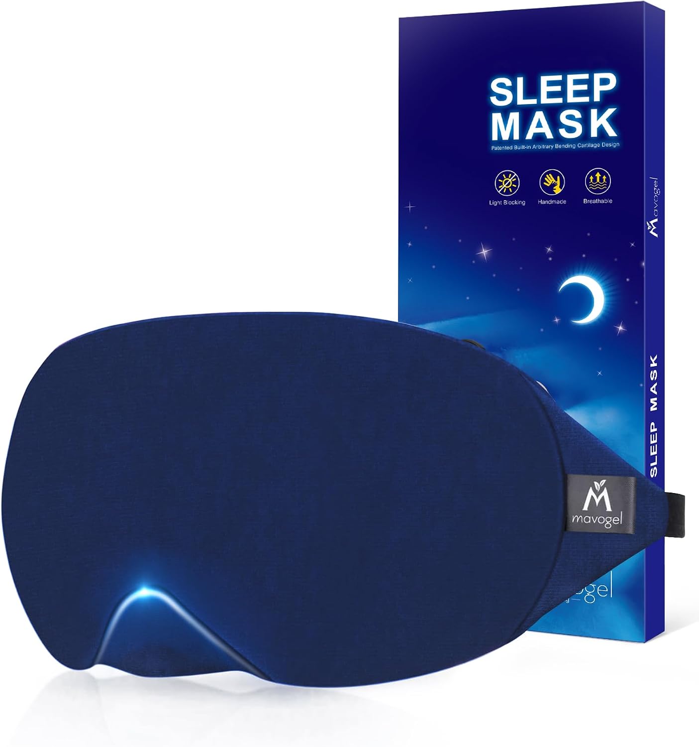 Mavogel Cotton Sleep Mask – Starry Blue