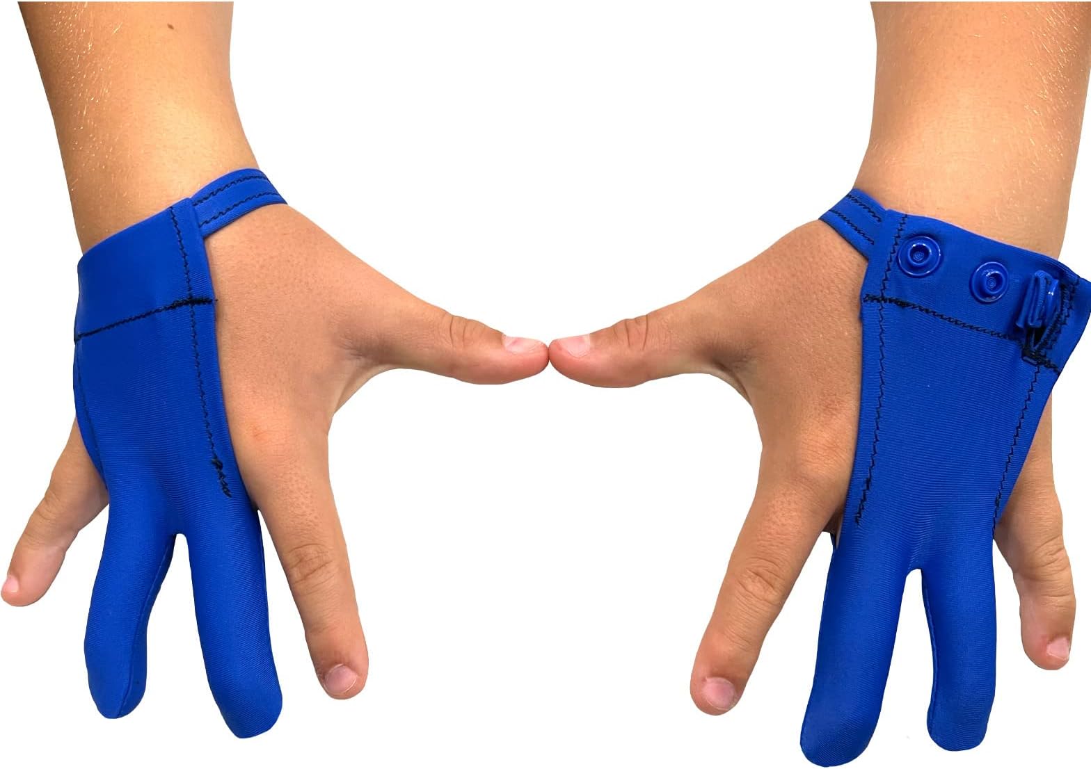 Thumb Sucking Deterrent Brace, Kids & Toddler Breathable Guard Glove, Finger Sleeve for Sucking and Nail Biting Prevention, for Ages 4 Years Old & Up, Royal Blue New