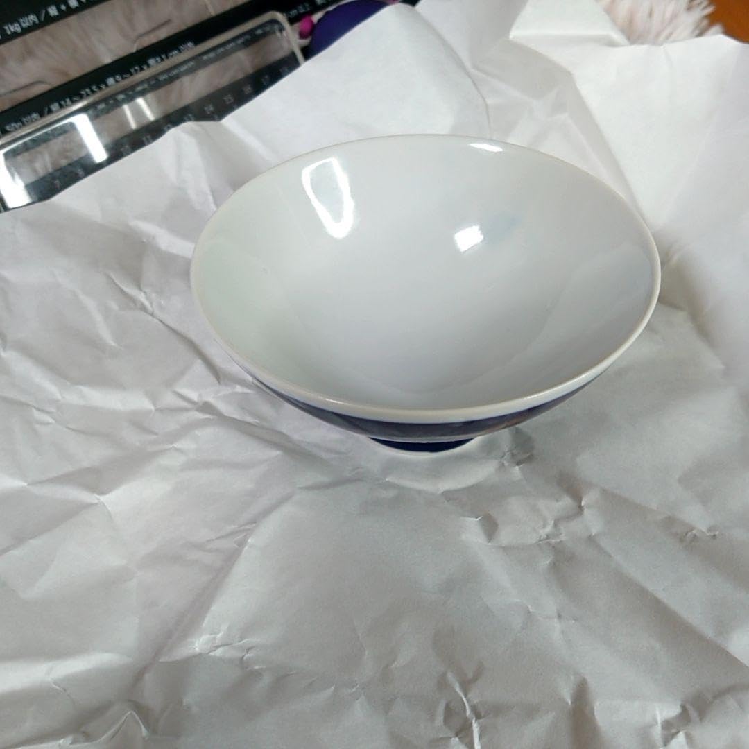 Amazon | 伏見稲荷大社 青色 金龍模様 茶碗 小サイズ | ノーブランド品