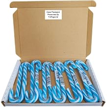 Bonds Bubblegum Candy Canes 12 Pack Gift Box Individually Wrapped Festive Sweets Delicious Fruity Christmas Treats Holiday Stocking Fillers & Tree Decorations