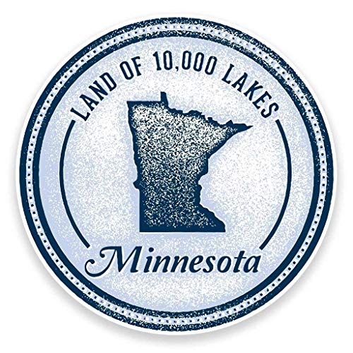 Minnesota USA Round Metal 0.75" Lapel Pin Hat Shirt Pin Tie Tack Pinback2