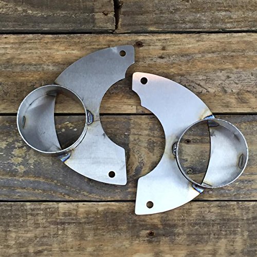 Compatible with BMW E30 | Stainless Steel Brake Cooling Plates | Replaces Dust Shields | Track Ready Cooling Kit | Made in USA