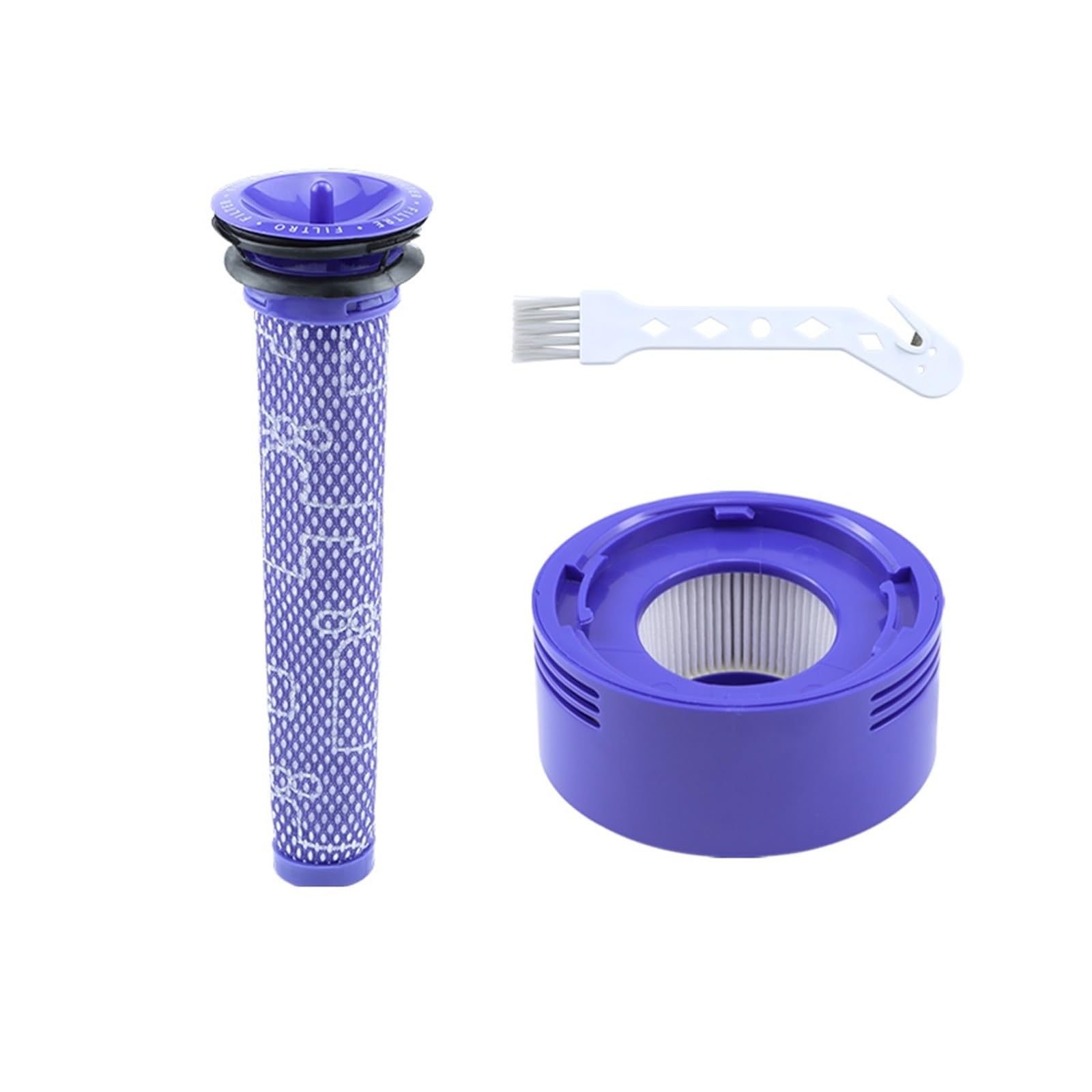 Kompatibel Mit Dyson V7 V8 Roboterstaubsauger, Zubehör, Vorder- Und Rückseite, Waschbarer Filter, Ersatz, Saubere Ersatzteile.(Pre+Post)