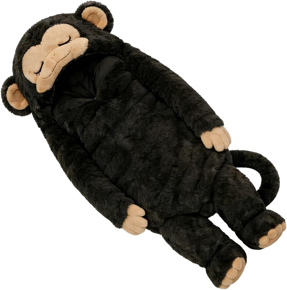 Animal Sleeping, Plush, Sleeping Bags with Washable, Stuffed Animal Bags with Design, Home Sleep Accessory, Animals Sleepings for Sleepovers Indoor Outdoor Home Travel Use