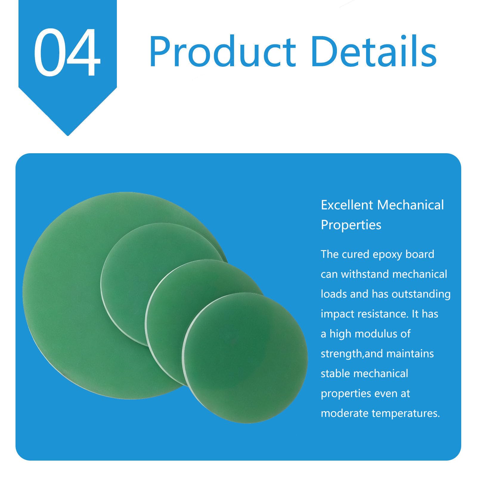 Epoxy Board Aus Epoxidplatte Epoxid-Isolierplatte Platte 8Mm
