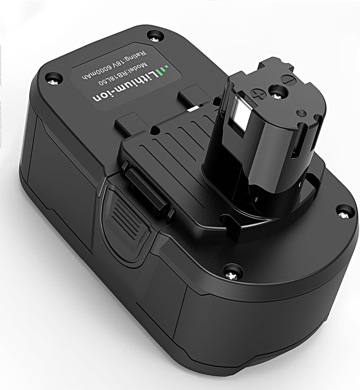 18V 6.0AH Lithium-ion Replacement for Ryobi 18V Battery Compatible with Ryobi 18 Volt One+ P102 P103 P104 P105 P107 P108 P109 Cordless Power Tools