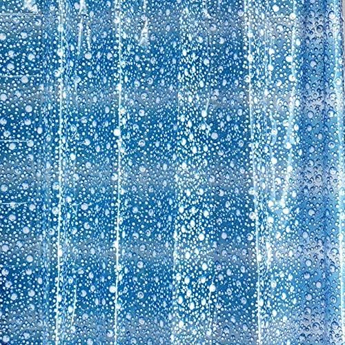 Aqualona Shower Curtain-100% PEVA-Water Repellent, Mildew Resistant, Soft Luster Finish, Cream, 180cm x 180cm