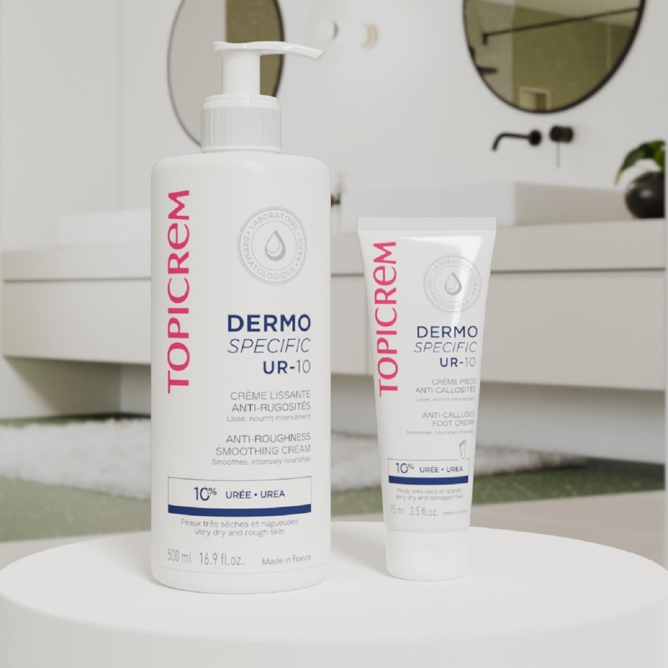 Topicrem UR-10 Anti-Roughness Smoothing Cream 500ml - Image 2