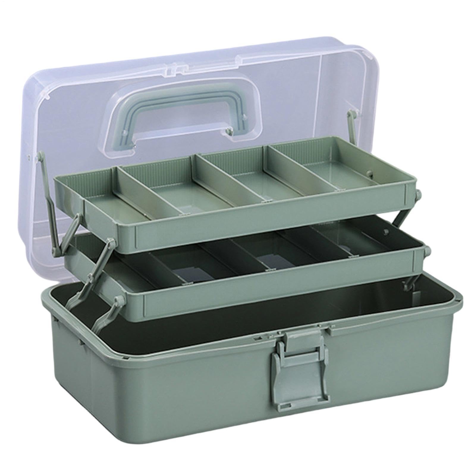 Organizzatore di scatole per il libero creativo scatola di utilità a 3 livelli | Organizer per dispense, garage, ufficio, dormitorio, scuola, armadio, cha