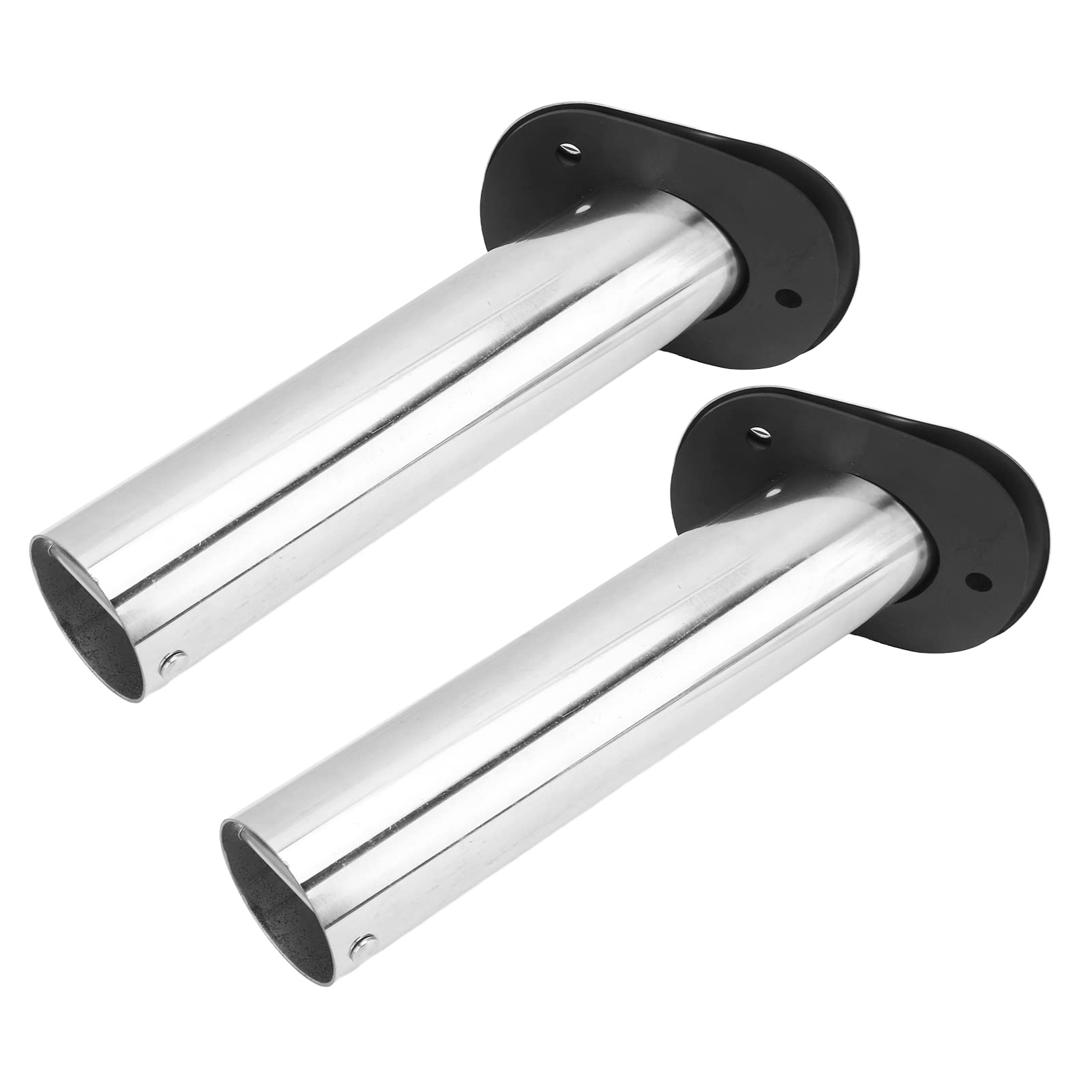Portacanna Pesca Porte Canne Encastrable 2 Pezzi Portacanna Pesca per Barca 9Insh Mount Fodera in PVC in Acciaio Inossidabile 316 con 30 ° per Yacht Porta Canna Pesca