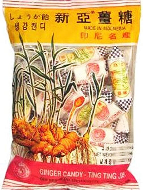 Ginger Candy (Ting Ting Jahe) - 2oz (Pack of 6)