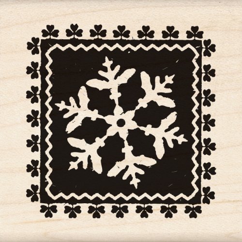 Inkadinkado Wood Stamp, Alpine Snowflake