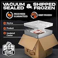 Vista 5 de Grumpy Butcher Pechugas de pollo empanadas tiernas, 5 libras (paquete de 1) - Pechugas de pollo naturales listas para cocinar - Pollo de raza