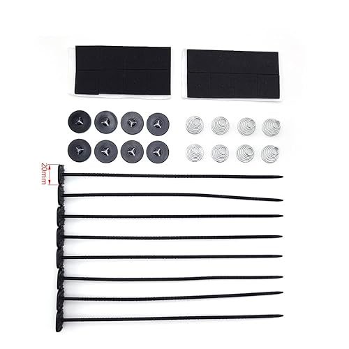 Kit de montaje de ventilador de radiador eléctrico, compatible con ventilador de refrigeración eléctrico de 7 a 16 pulgadas y enfriador de