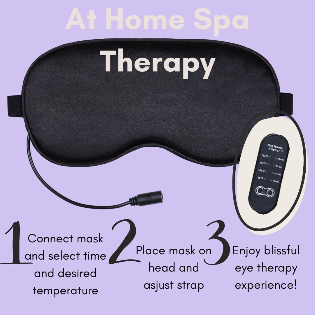 Warming Eye Mask Scented Refill Inserts | Lavender Scent for Heated Eye Mask | Light Lavender Perfume Insert Refills for Dry Eyes