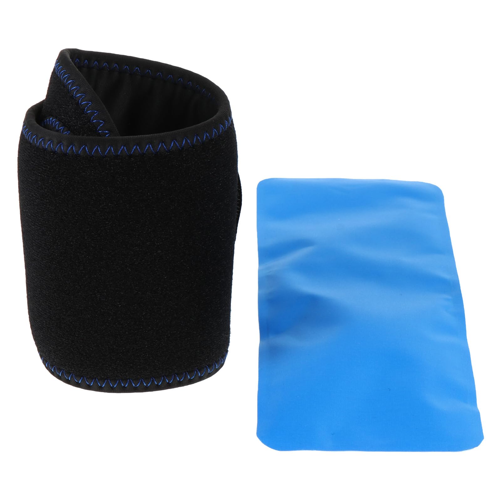 2 Pezzi Borsa Ghiaccio per Polso e Ginocchio con Gel Riutilizzabile, Sacca Fredda e Calda in Nylon Composito, Facile da Usare per Lesioni Sportive