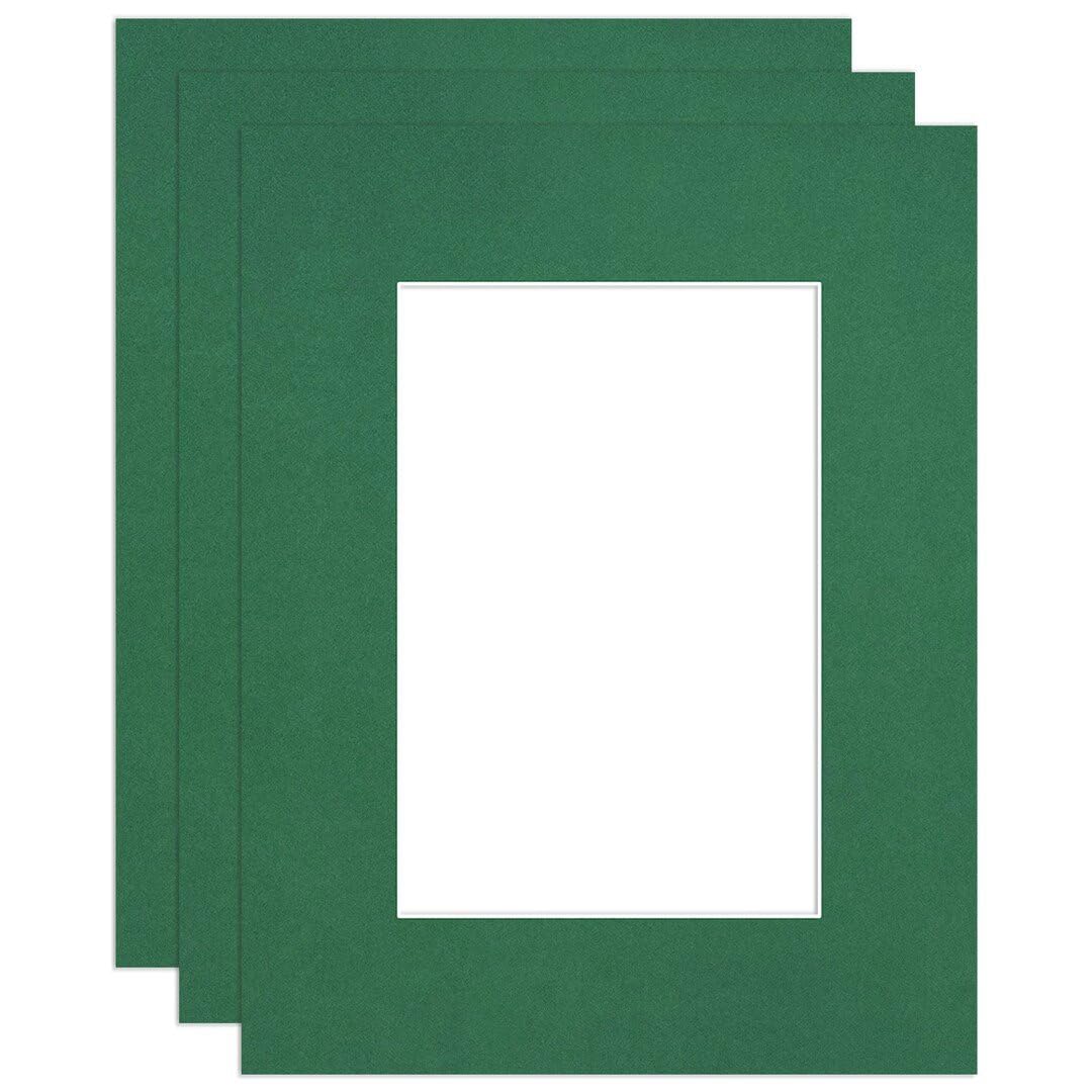 Procut Global 9x7" Emerald Picture Mounts - Fits 6x4" Photo Size