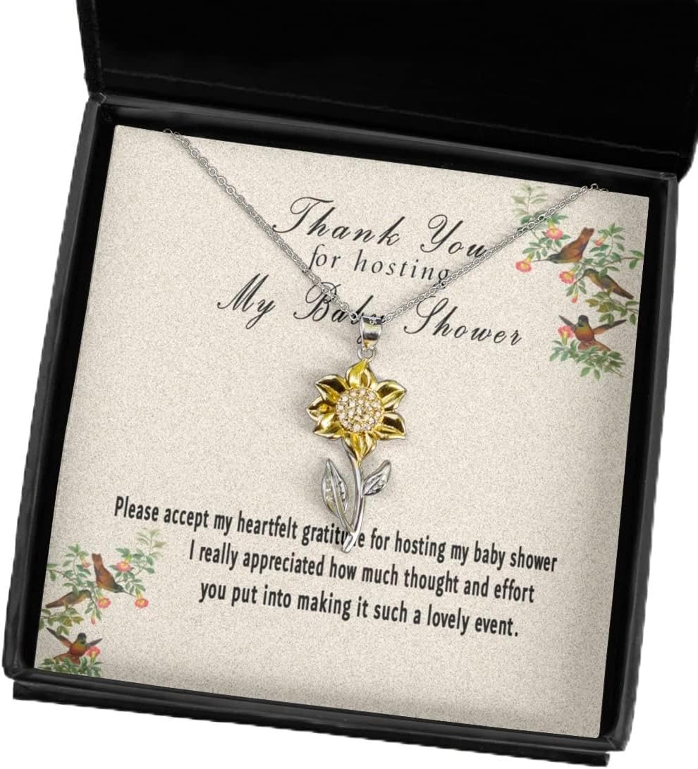 Thank You Gift for Baby Boy Shower Hostess, Thank You for Hosting My Baby Shower