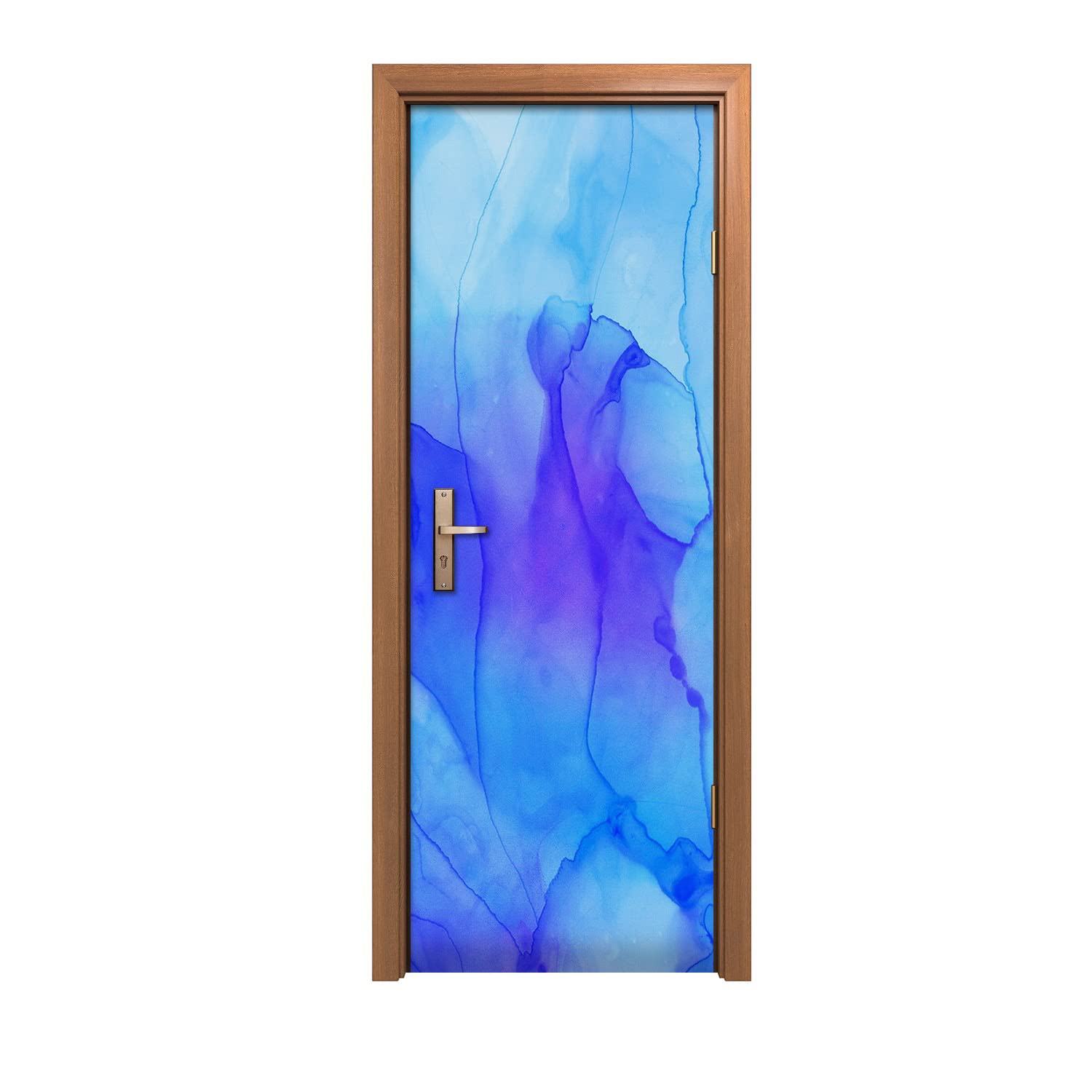 Autocollant de porte 70x200cm Coloray pour décoration murale effet glacé