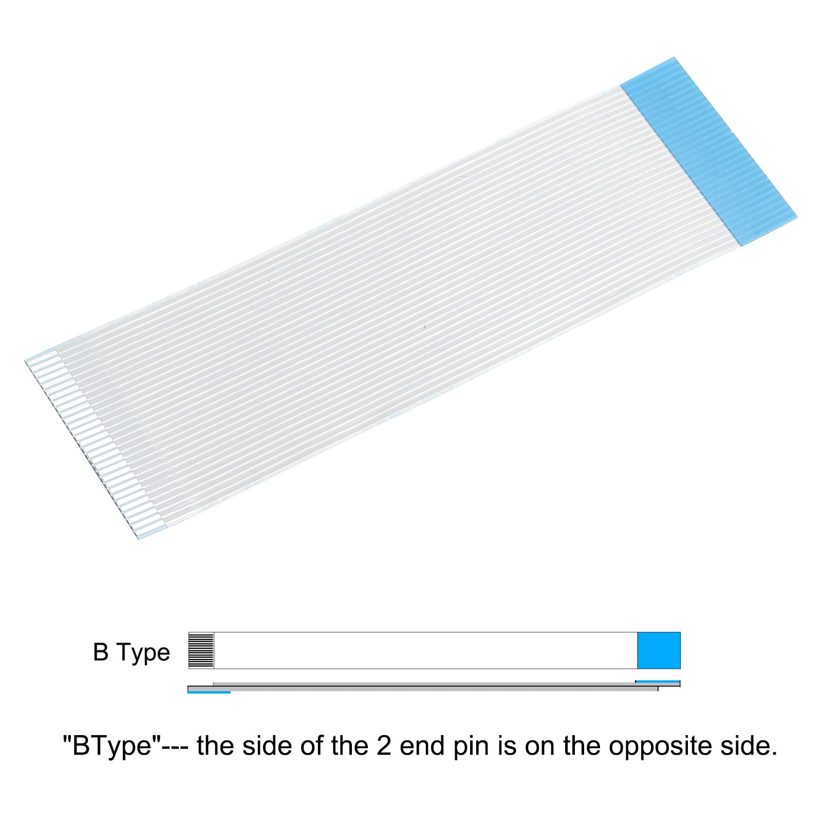 Amazon.co.jp: uxcell フレキシブルフラットケーブル 延長リボン