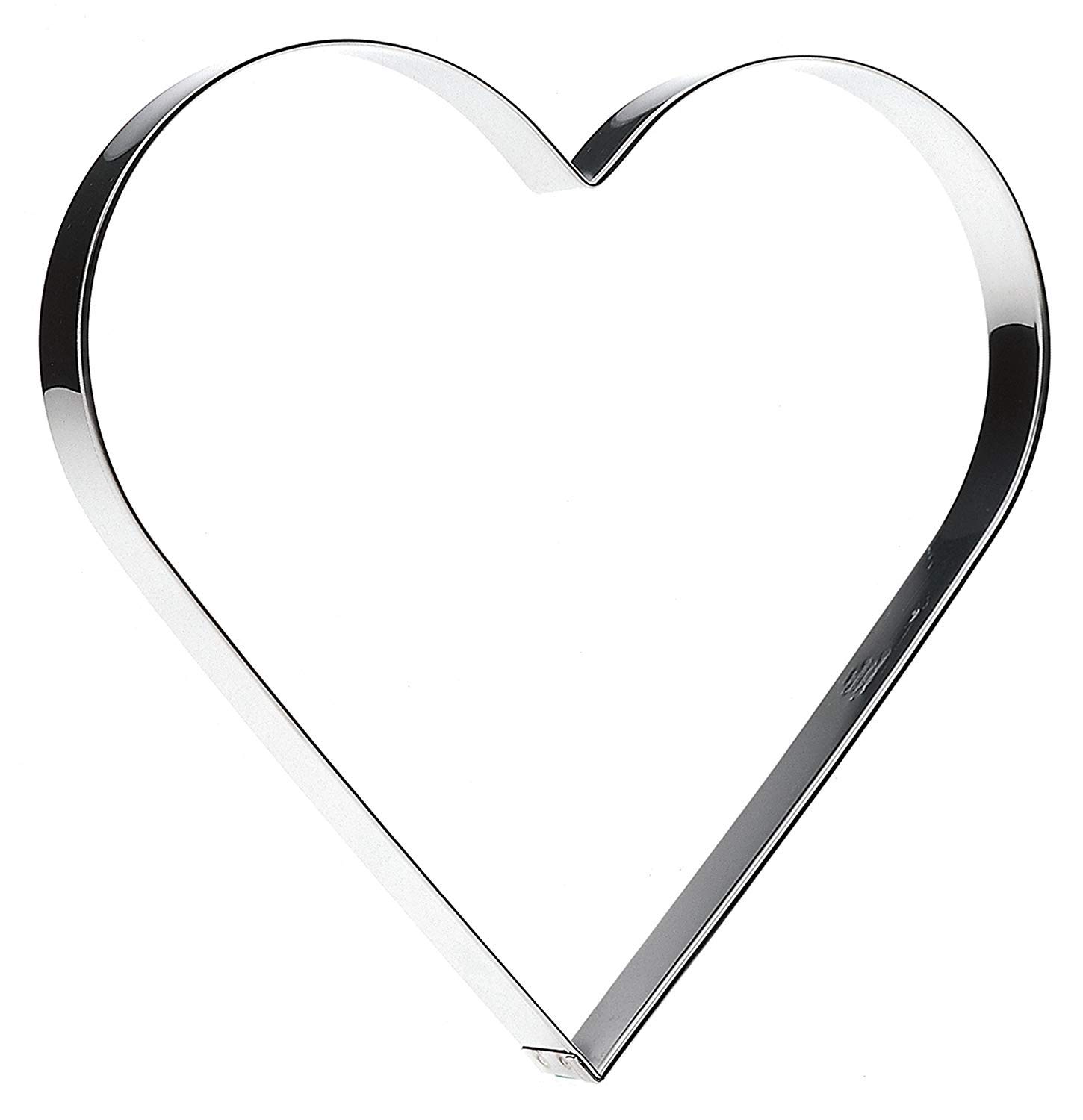Cookie cutters Heart s/s 8 cm guaranteed quality