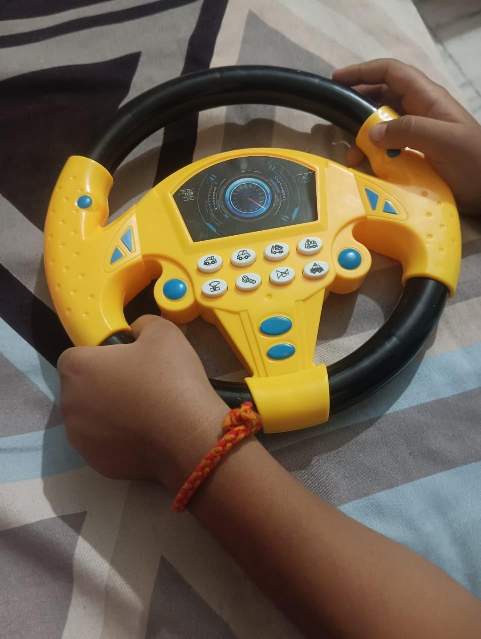 Buy DEEPAR Simulated Driving Controller Portable Steering Wheel Copilot ...