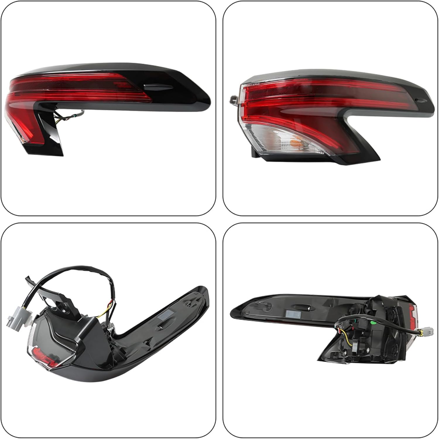 Silscvtt Rear Brake Tail Light Assembly Replacement for Toyota Sienna LE XLE 2021 2022 Right Passenger Side Tail Lamp